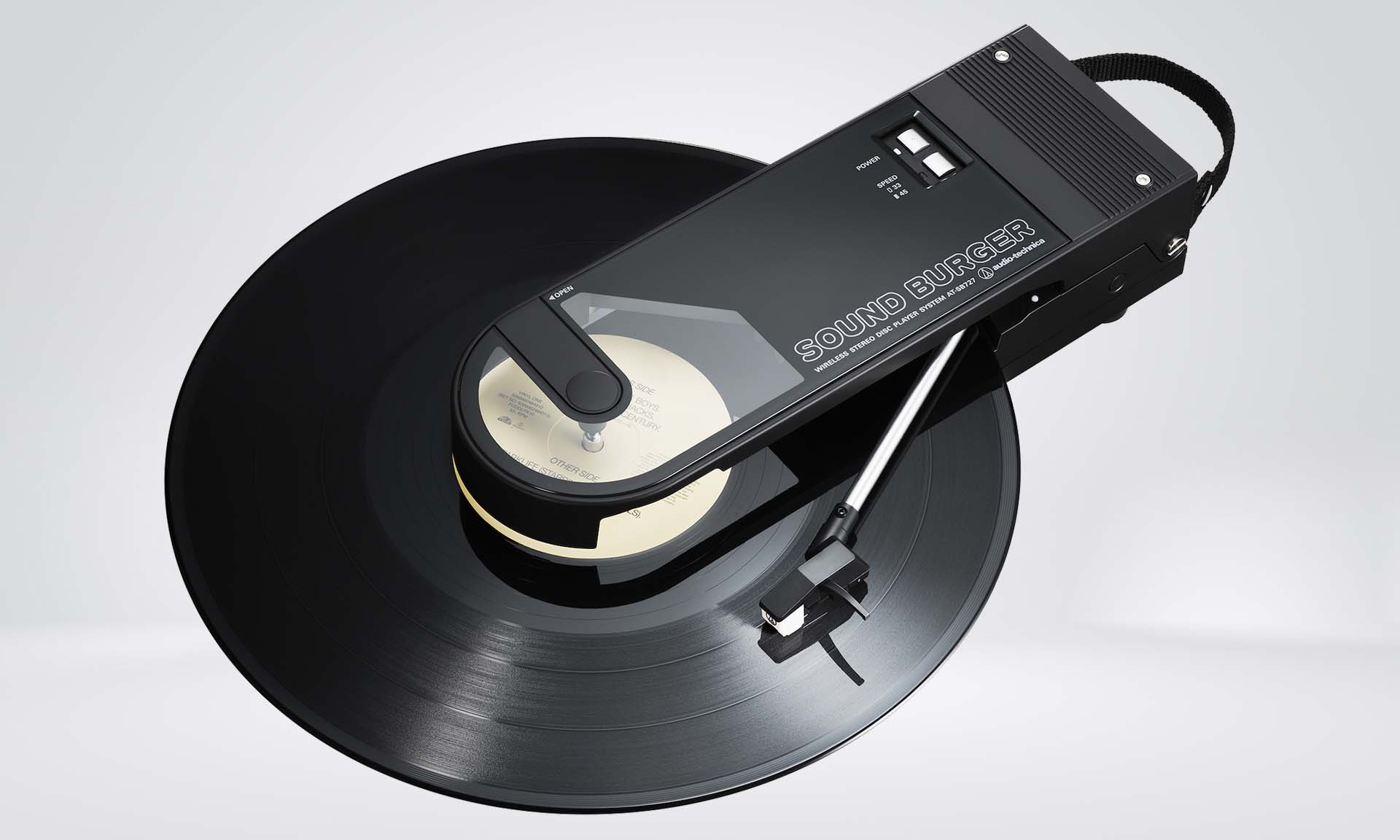 Audio-Technica brings back the Sound Burger: a retro turntable for the modern age