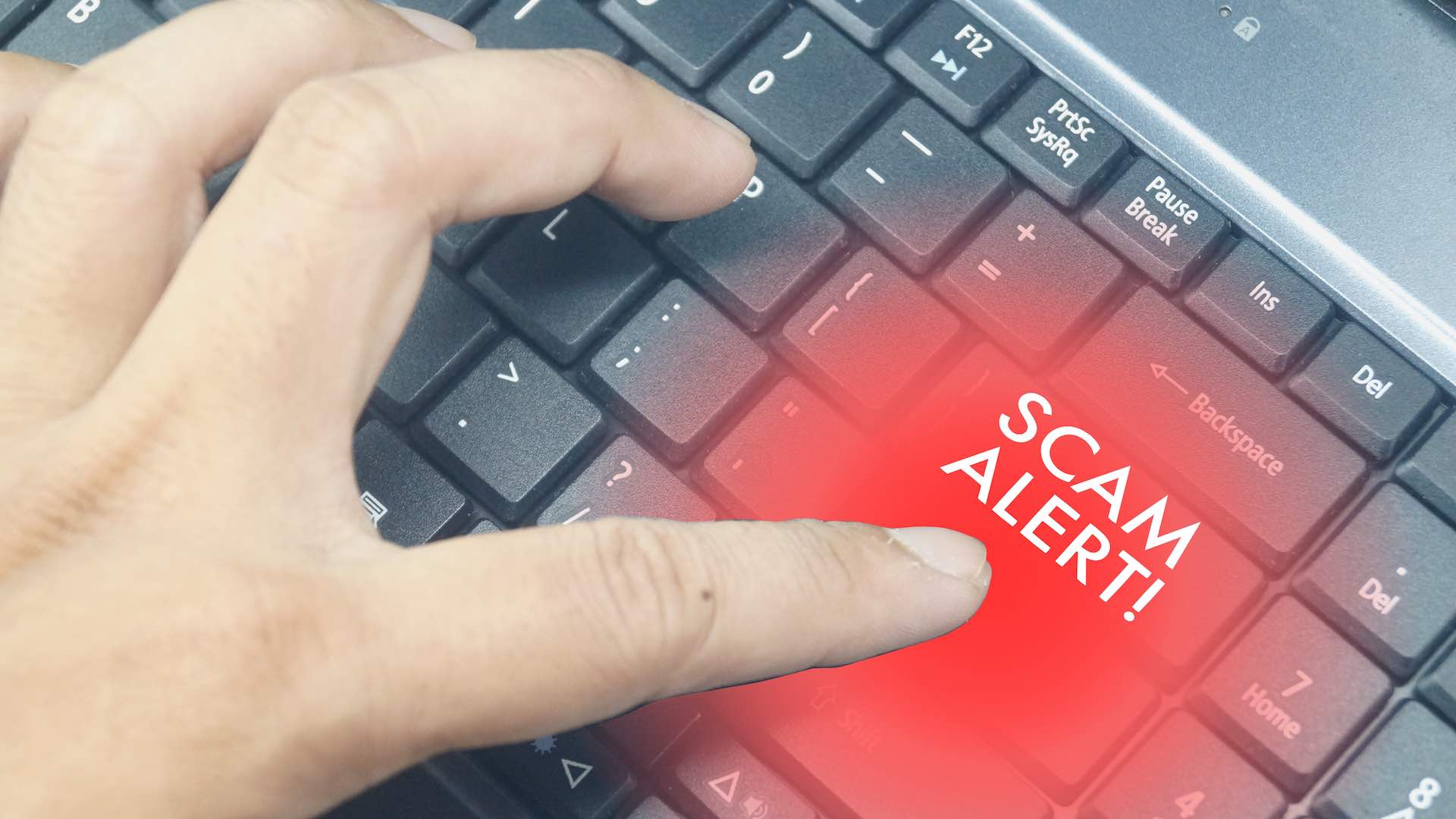 Holiday shopping alert for recognizing and avoiding online scams